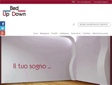 Tablet Screenshot of bedupdown.com